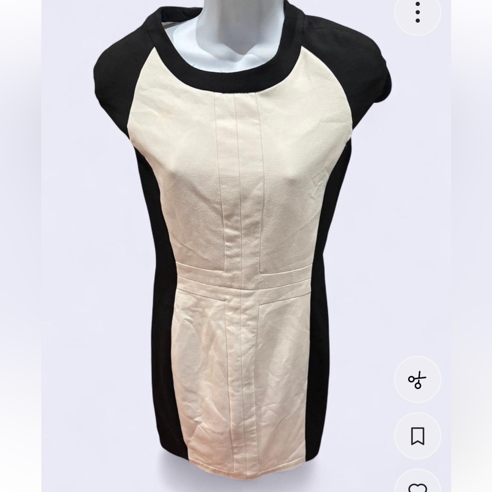 Zara Black and White Mini Dress